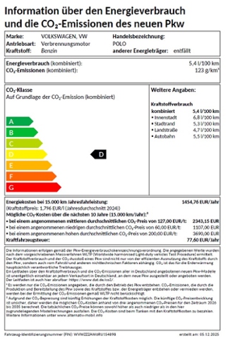 VW Polo 1,0 l TSI OPF DSG Goal MATRIX LED+NAVI+ACC+,