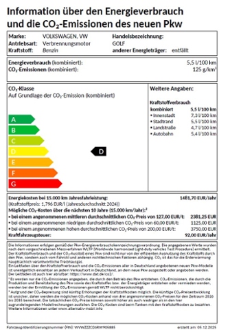 VW Golf VIII Variant 1.5 TSI Life MATRIX LED+KAMERA,