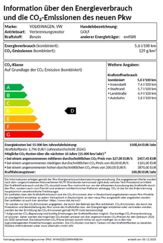 VW Golf VIII Variant 1.5 TSI OPF Goal AHK+KAMERA+AC,